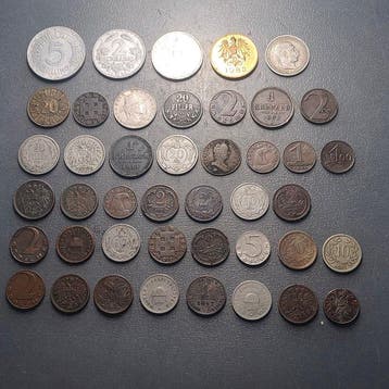 Oostenrijk. Lote de 43 piezas (42 monedas + 1 medalla) (2