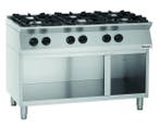 Gasfornuis MFG 7340 | 6 Kookpitten | 3x 3.5kW + 3x 6kW |, Verzenden, Nieuw in verpakking