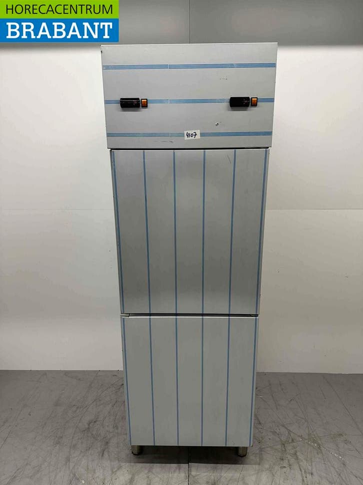 RVS Koel-vriescombinatie koelvriescombinatie 2 x 280 ltr, Zakelijke goederen, Horeca | Keukenapparatuur, Ophalen of Verzenden