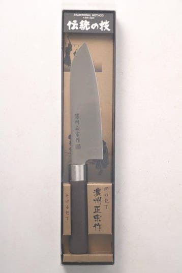 KATANA  Santoku ,  Deba - Keukenmes - Staal - Japan