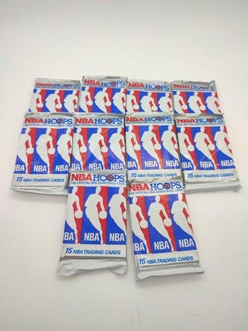 1990/91 NBA Hoops - Search for legends like MIchael Jordan,, Nieuw