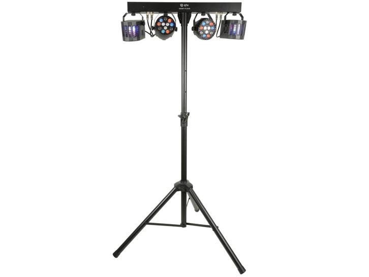 QTX LED FX Bar Derby Standaard, 2 RGBW Par Spots, 2 Derby, Musique & Instruments, Lumières & Lasers