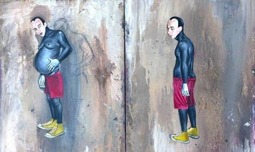 Dan Burrough (1967) - Mickey Bastard (Diptyque)
