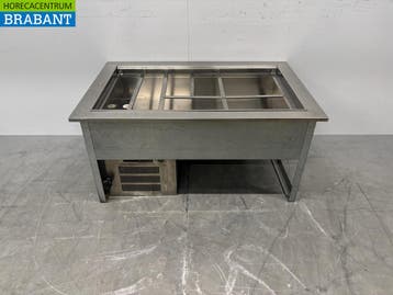 Saladier en inox Koelbak 3 x 1/1 GN 114 cm Horeca, Articles professionnels, Verzenden