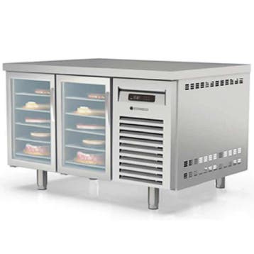 Bakkerij Koelwerkbank | 800 RANGE | 362L | 2 Glasdeuren, Verzenden, Nieuw in verpakking
