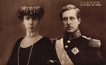 Belgique - Royauté - Maison royale belge - variée - Carte, Gelopen