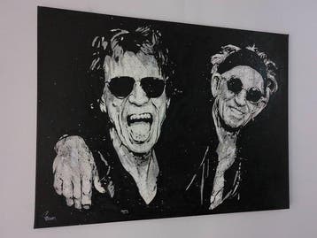 The Rolling Stones - Mick Jagger & Keith Richards -