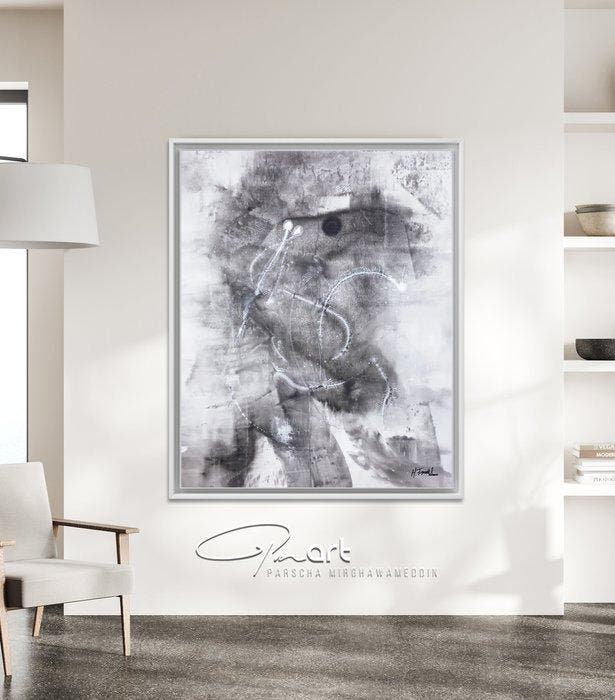 H. Friedel (XX) - Unique Flakes, Antiek en Kunst, Kunst | Schilderijen | Modern