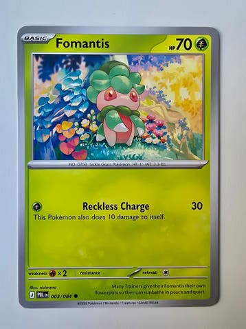 FOMANTIS (PITCH BLACK 003/084) (TRADING CARD), Gebruikt