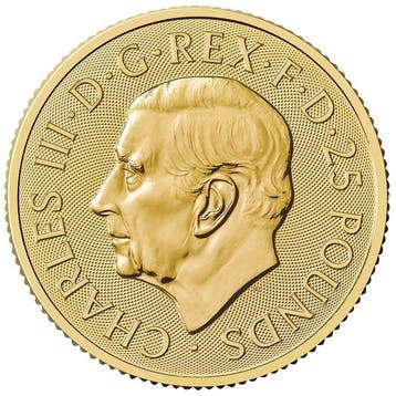 1/4 oz - Goud .999 - Goldmünze Britannia Random Years -, Postzegels en Munten