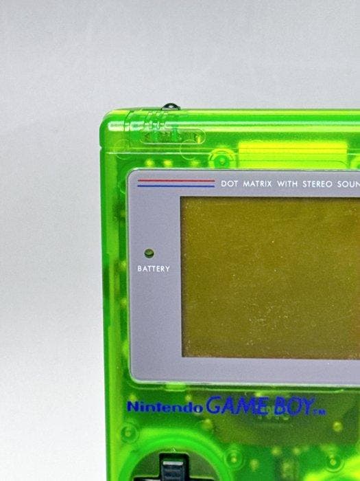 Nintendo - Nintendo Game Boy DMG-01 Clear Green Custom Shell, Games en Spelcomputers, Spelcomputers | Overige Accessoires