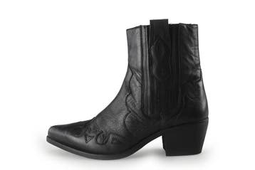 Manfield Cowboy laarzen in maat 39 Zwart, Kleding | Dames, Schoenen, Verzenden, Zwart, Manfield, Gedragen