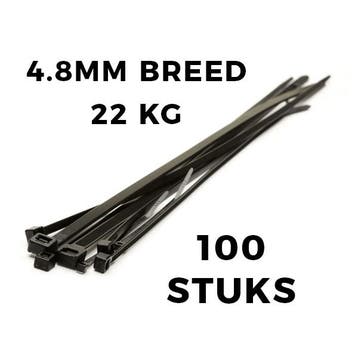 Kabelbinders 160x4,8 zak 100 stuks, Ophalen of Verzenden, Nieuw