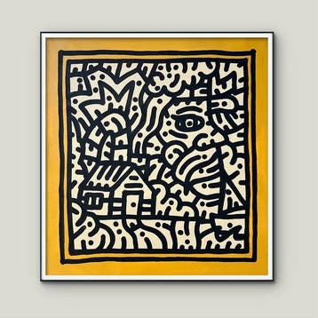 Nuno Barbedo (1983) - My lovely town (XL Size Painting), Antiek en Kunst