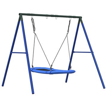 vidaXL Schommelset met nestschommel, Kinderen en Baby's, Verzenden, Nieuw