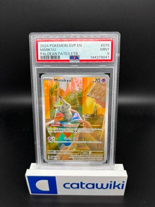 Pokémon - 1 Graded card - Mimikyu [ETB Promo] SVP 075 -, Hobby & Loisirs créatifs, Jeux de cartes à collectionner | Pokémon