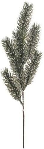 Kerstgroen Dennengroen Tak met Glitter Kunst 47 cm, Nieuw