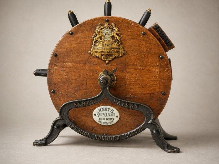 Industriële apparatuur - Kent’s octrooide mesreiniger -, Antiquités & Art, Curiosités & Brocante