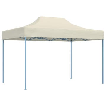 vidaXL Partytent 280 x 410 x 315 cm Crèmekleurig Oxford Stof, Verzenden