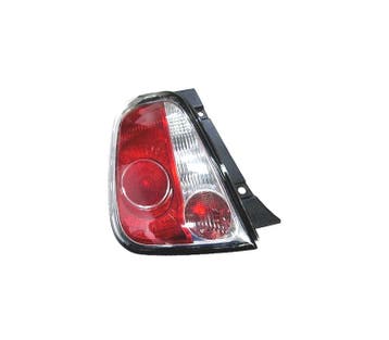 FEUX ARRIÈRE GAUCHE POUR FIAT 500 07-14 CONTOUR NOIR, Verzenden, Nieuw