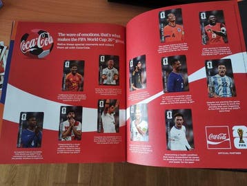 Panini World Cup Stickers Lionel Messi COCA COLA COMPLETE
