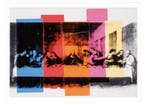 Andy Warhol - “Detail of The Last Supper, 1986”. Gesigneerd