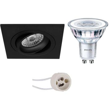 LED Lamp 5W - Kantelbare Vierkante Inbouwspot LED Spot in Ma, Verzenden