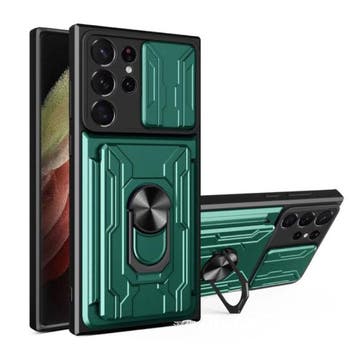 Samsung Galaxy A13 (5G) - Card Slot Hoesje met Kickstand en, Télécoms, Verzenden