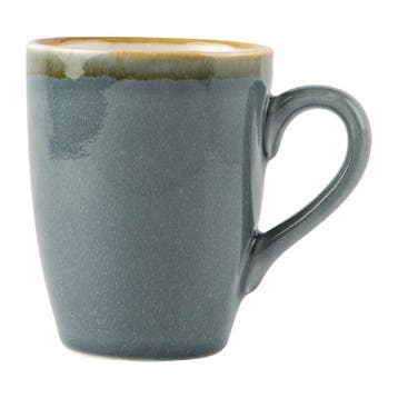 Mokken | KILN | Porselein | Blauw | 34cl | 6 Stuks |, Verzenden