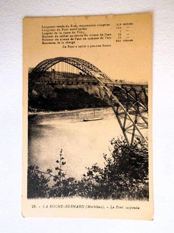 France - Architecture - Ponts & Viaducs - Le Mans, Morbihan,, Gelopen