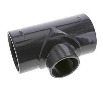 Té de réduction en PVC Raccord femelle 90 à 63mm, Verzenden