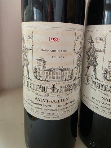 1980 Château Lagrange - Saint-Julien Grand Cru Classé - 3