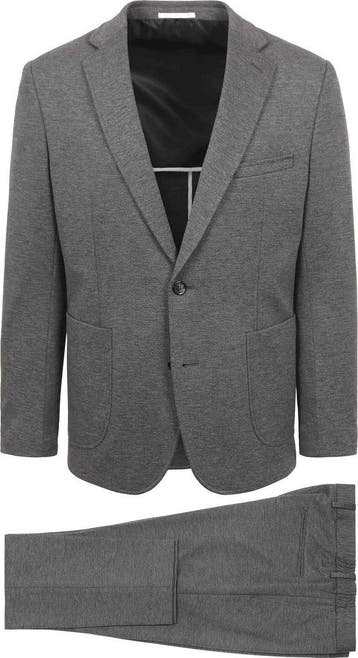 Suitable Jersey Suit Antraciet maat Maat 48/50 (M) Heren, Nieuw, Suitable, Grijs, Verzenden