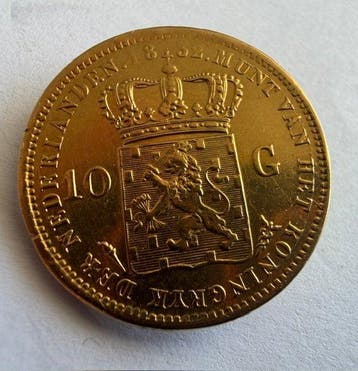 Nederland. Willem I. 10 Gulden 1832
