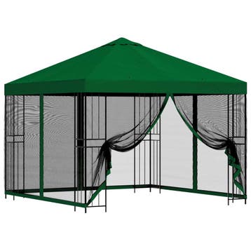 Gazebo met zijwanden | Tweede kansje | OP = OP, Tuin en Terras, Gebruikt, Verzenden, Minder dan 4 meter, Paviljoen