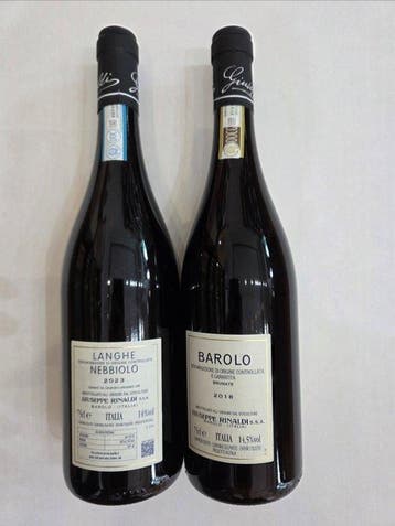 2018 Brunate & 2023 Nebbiolo, Giuseppe Rinaldi - Piëmont - 2