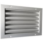 Buitenmuurrooster aluminium (LxH) 300x200mm, Verzenden, Nieuw