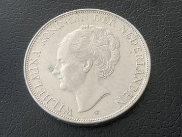 Nederland. Wilhelmina. 2 1/2 Gulden 1940 (Zonder