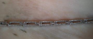 Salvini - Bracelet de tennis - 18 carats Or blanc