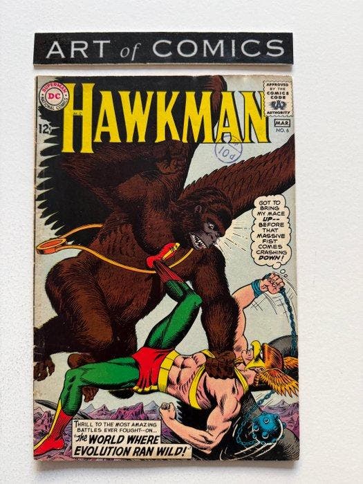 Hawkman #6 & #9 - 2 Comic - Eerste druk - 1965, Boeken, Strips | Comics