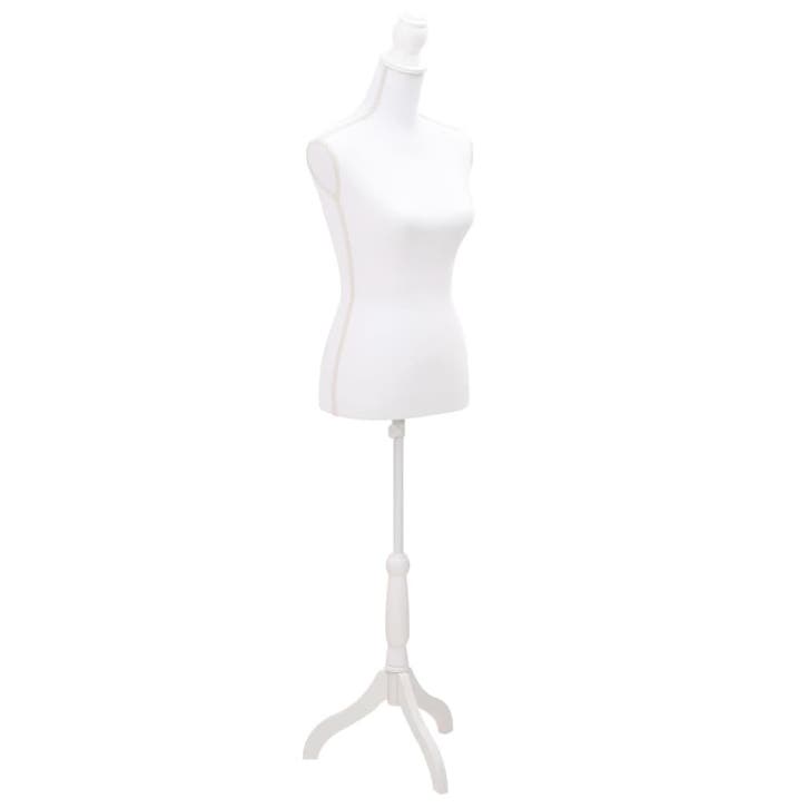 vidaXL Etalagepop torso vrouw wit, Maison & Meubles, Armoires | Penderies & Garde-robes, Envoi