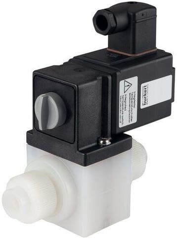 Electrovanne G1/2 NC PVC FKM 0-1.5bar/22psi 12VDC Vacuum, Doe-het-zelf en Bouw, Verzenden, Nieuw