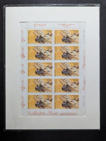 Frankrijk 1997/1999 - De drie velletjes Luchtpost - Yvert N°