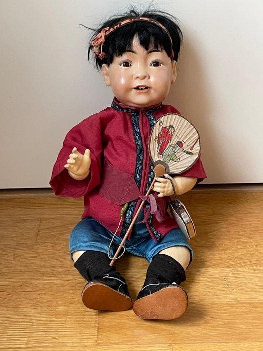 J.D. Kestner - Poupée J.D. Kestner 243 Character Doll -, Antiek en Kunst, Antiek | Speelgoed