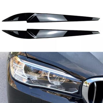 Koplampspoilers | geschikt voor BMW | X5 13-18 5d suv F15 /, Verzenden