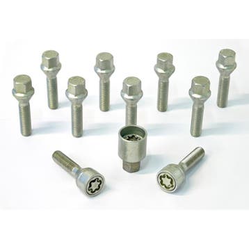 H&R Wielboutenset konisch M12x1.50 - Lengte 43mm - 10 stuks, Verzenden