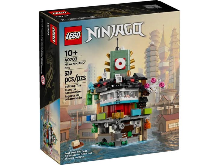 Lego - Micro Ninjago City - 40703, Collections, Collections Autre, Envoi