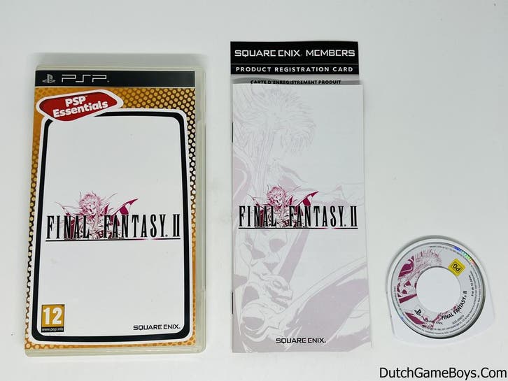 PSP - Final Fantasy II - Essentials, Games en Spelcomputers, Spelcomputers | Sony PSP, Gebruikt, Verzenden