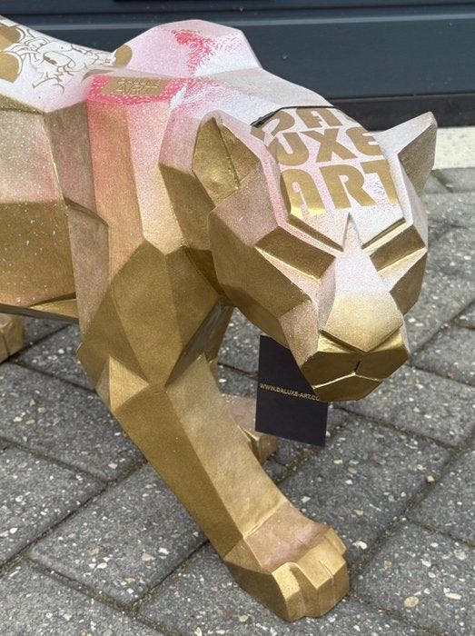 Daluxe Art - 1999 • XXL Goofy Panther 80 cm, Antiek en Kunst, Kunst | Designobjecten