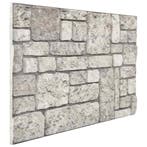 vidaXL Wandpanelen 10 pcs Grijs 100 x 50 cm EPS-schuim, Verzenden, Nieuw